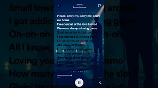 Arcade Losing Game Onlyricss Duncanlaurence Arcade Lyrics Lyric Love 