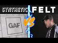 Roofing Underlayment Synthetic vs Felt