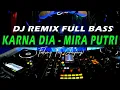 Download Lagu DJ Karna Dia Remix Full bass Cover - Mira Putri tiktok | Jaipong \u0026 Koplo terbaru [dj remix 2020]