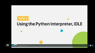 2 Using the Python Interpreter IDLE