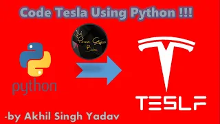 Code Tesla Using Python Python Turtle workspace How to make Tesla
