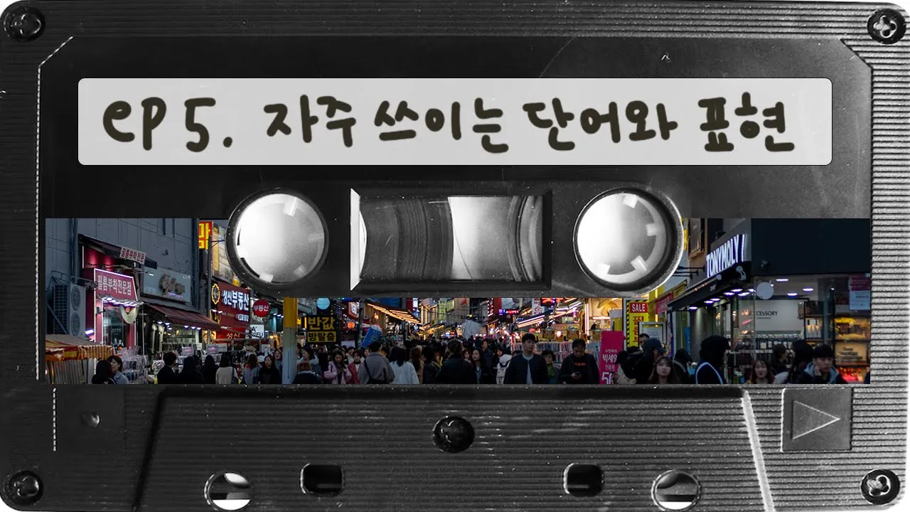 (SUB) 한국에서 자주 쓰이는 단어와 표현 🗣 • Didi's Korean Podcast