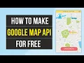 How To Create Restrict Google Maps API KEY For FREE Easy Step By Step Instructions 4K