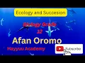 Ecology chapter 2 grade 12 biology in Afan Oromo