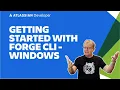 Getting Started with Atlassian Forge CLI - Windows