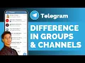 Difference Between Telegram Group And Channel Telegram Group Or Channel