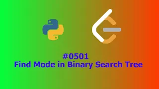 No Sound Leetcode 501 Find Mode in Binary Search Tree