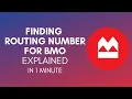 How To Find Routing Number For BMO In 2024