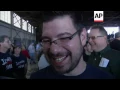 Ohio Man Shows off Large Trump Tattoo