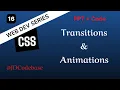 CSS Transitions Animations - CSS Tutorial for Beginners Web Development Series JDCodebase