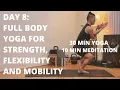 Lagu 100 DAY YOGA CHALLENGE | Day 8 | 40 min Full Body Yoga for Strength \u0026 Flexibility | Meditation