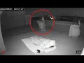 The Real ghost enters the body of a man sleeping on the terrace CCTV footage