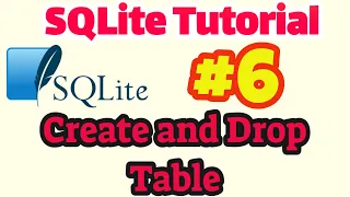 SQLite Tutorial Create or Drop Table in SQLite