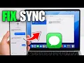 How To Fix iMessage Not Syncing Between Mac iPhone