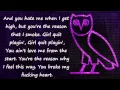 Lagu Drake- Falling Up Lyrics