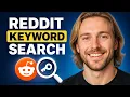 How to Scrape Reddit by Keyword RapidAPI PullAPI