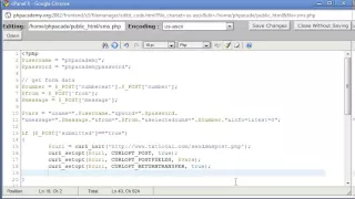 PHP Tutorials Sending a SMS message using PHP Part 4
