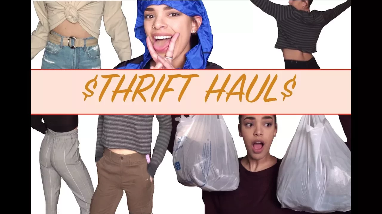 THRIFT HAUL + TRY ON
