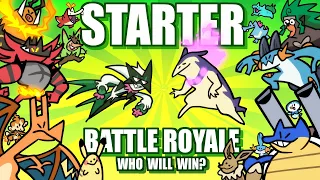 Starter Pokemon Battle Royale Collab With Gnoggin