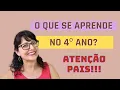 Lagu O que se aprende no 4º ano?