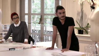 الموسم الأول الحلقة الحادية عشرة ايلي صعب يطل على المصممين في المشغل MEProjectRunway 
