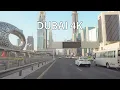 Download Lagu Dubai 4K - Skyline Expressway Sunrise - Driving Downtown