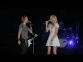 Keith Urban and Lindsay Bruce Sing "We Were Us" at Sleep Train Amphitheater in Sacramento, CA