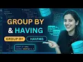 SQL GROUP BY and HAVING Clause Explained SQL Tutorial for Beginners