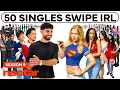 50 strangers swipe on each other swipe or swap