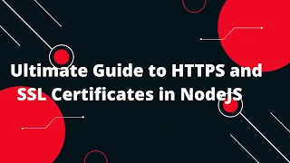 Secure Your NodeJS App with HTTPS and SSL Certificates Step-by-Step Guide