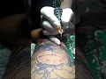 Black n Grey Timeless clock tattoo design