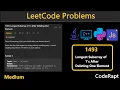Longest Subarray of 1 s After Deleting One Element Leetcode Q 1493 Leetcode Daily Challenges