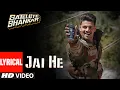 Download Lagu Jai He Lyrical | Satellite Shankar | Sooraj, Megha | Salman A, Sandeep S, Manoj M | 8th Nov