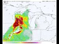Big severe weather event expected today across the Corn Belt Cold wind chills reach the east coast