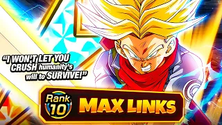 IS HE FINALLY GOOD NOW BEST STACKER IN DOKKAN TEQ Trunks EZA 100 Max Links DBZ Dokkan Battle