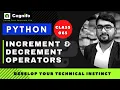65 Increment Decrement Operators