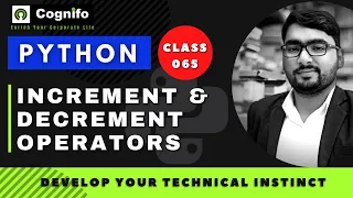 65 Increment Decrement Operators