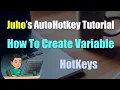 Juho s AutoHotkey Tutorial Hotkeys Part 9 - How To Create Variable Hotkeys