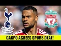CODY GAKPO AGREES TOTTENHAM DEAL