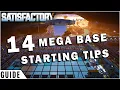 14 Mega Factory Starting Tips Satisfactory Game