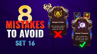 8 Mistakes that 99 of TFT Players Make - Set 16