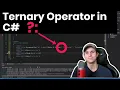 C Ternary Operator - Clean Code Practices in Visual Studio