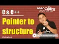 Pointer to Structure Arrow operator DSA Basics Linked List tutorial -