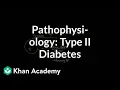 Pathophysiology - Type II diabetes Endocrine system diseases NCLEX-RN Khan Academy