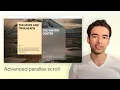 Add depth with parallax scroll effects Wix Studio