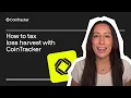 Crypto Tax Loss Harvesting Made Easy CoinTracker Tutorial