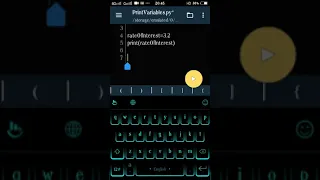 Print variable in Python