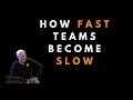 Why software teams slow down - Uncle Bob