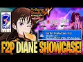 New F2P LIGHT DIANE Showcase Summons BEST FAIRY SUPPORT Seven Deadly Sins Grand Cross