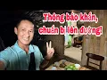 Lagu Thông báo khẩn, chuẩn bị lên đường!